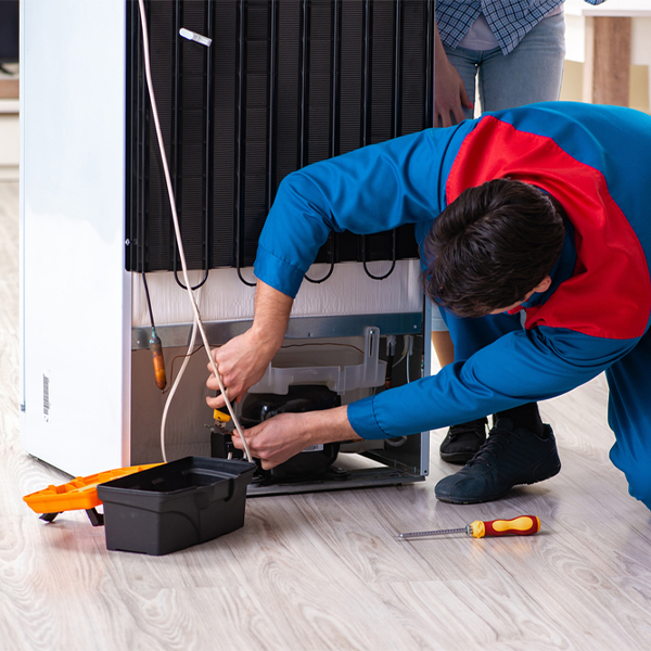 how much do you charge for refrigerator repair services in Kaplan LA